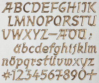 Metallschrift Bernd Metallschrift Bernd