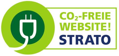 Strato CO2-Freie Website Siegel